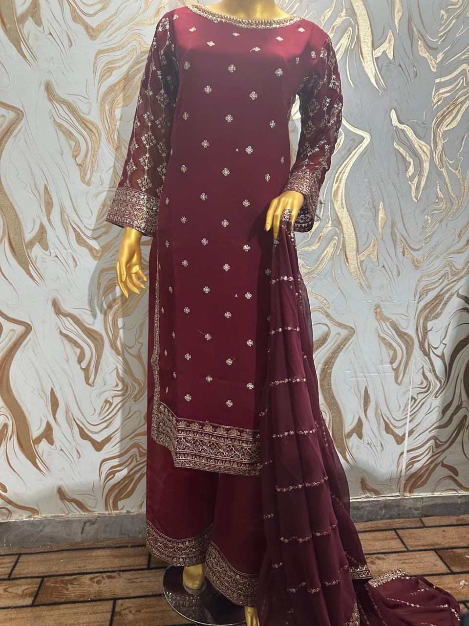 Signature Embroidered Lawn Suit
